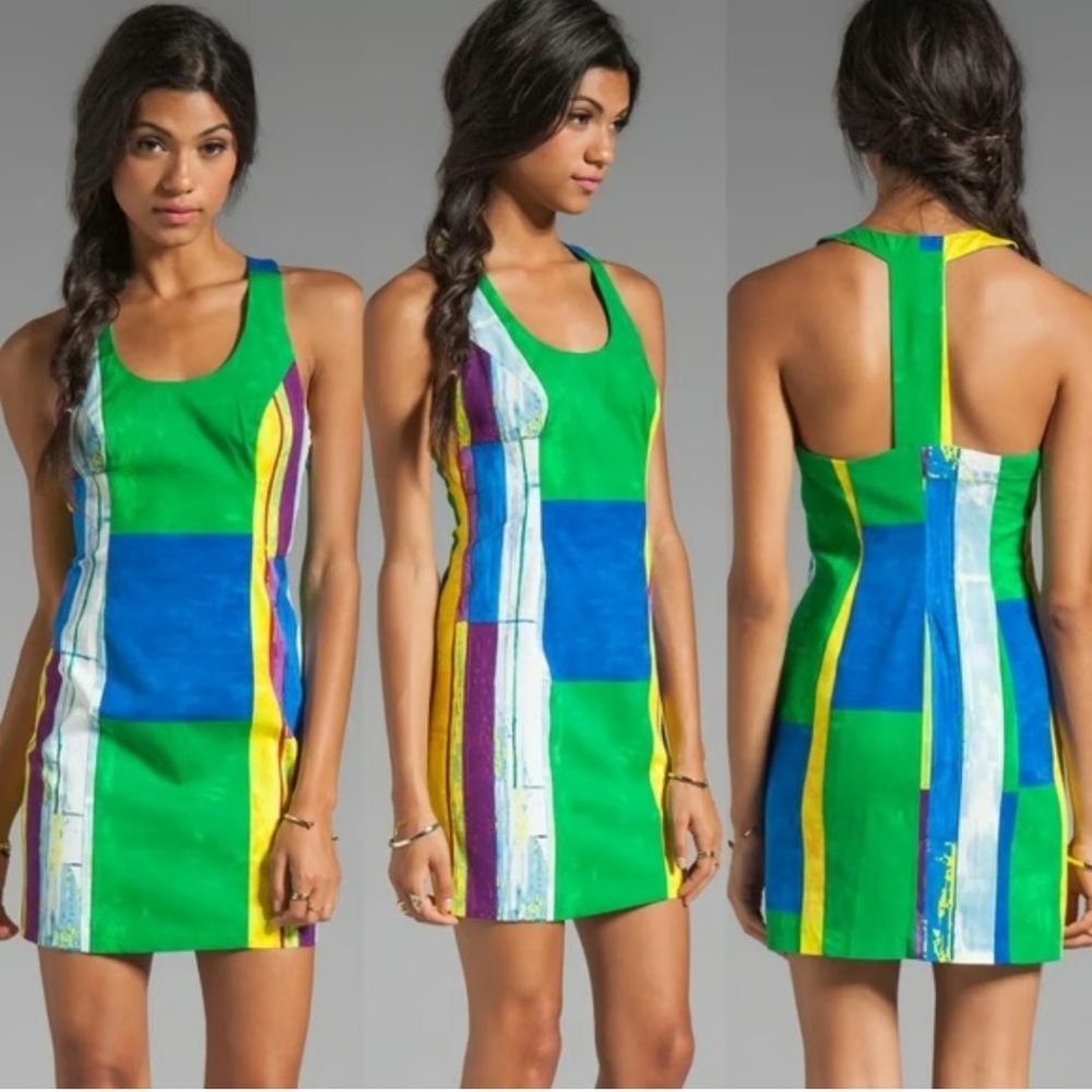 Tracy Reese Multicolor Mini Dress